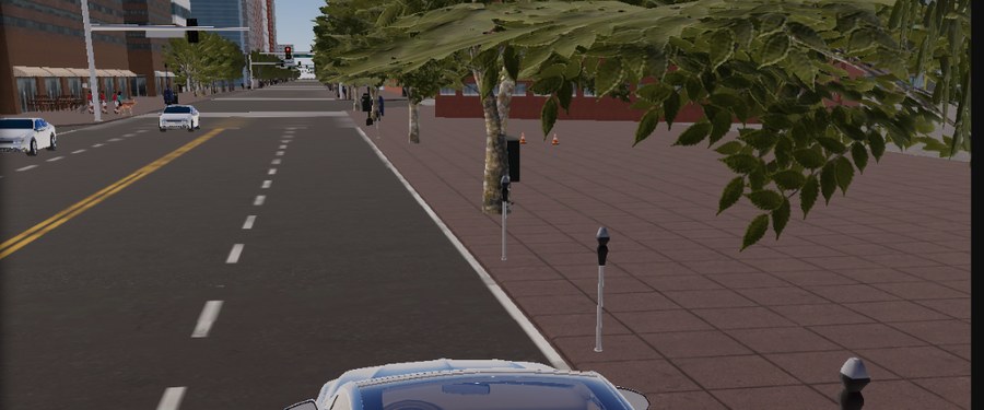 San Francisco / SOMA environment in LGSVL Simulator