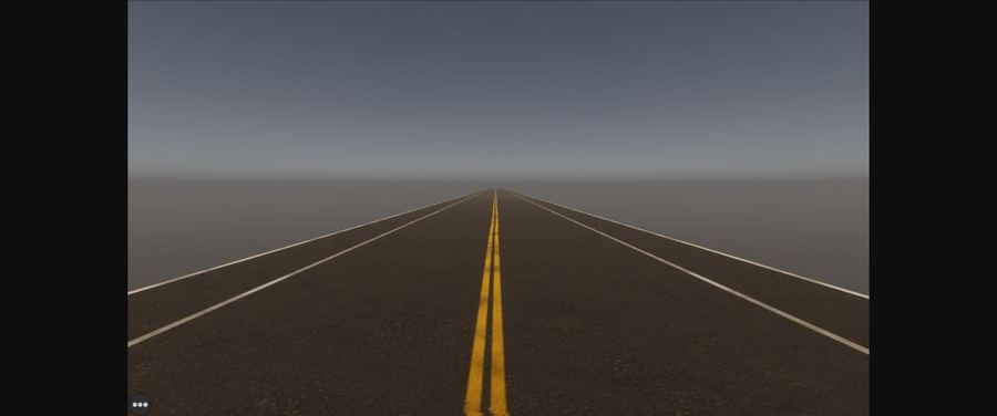 Single Lane Road environment in LGSVL Simulator